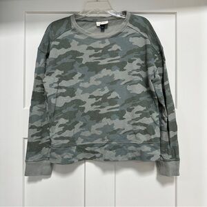 Camo Sweatshirt Sweater Size S